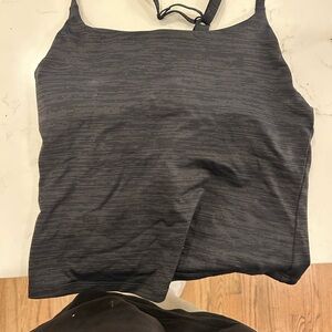 Outdoor Voices Black techsweat move free tank